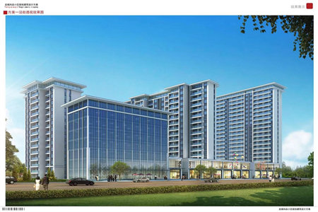 市中广场花园3室2厅1卫126m2简单装修